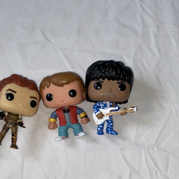Funko Collectible Figures with Black, Brown, Red, and Blue Accents - Picture 3 of 16